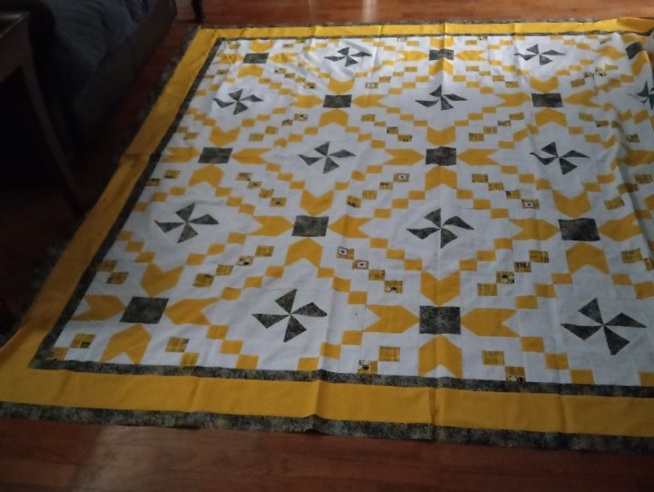 Irene's mystery quilt, revealed.